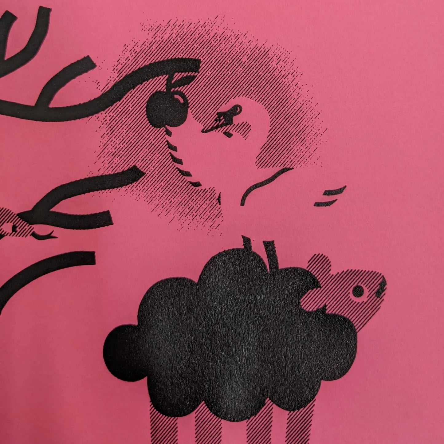 Print sériegraphié "Jardin d'Eden"