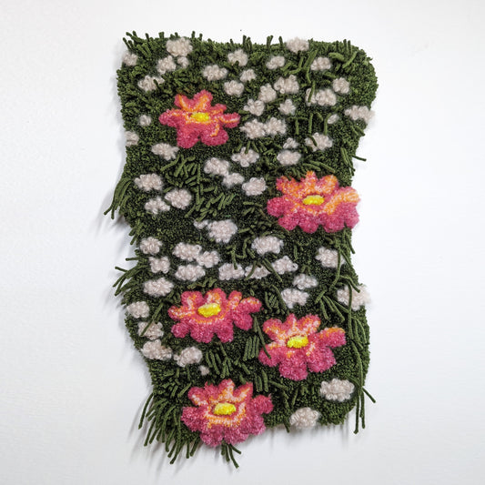Flower field tapestry