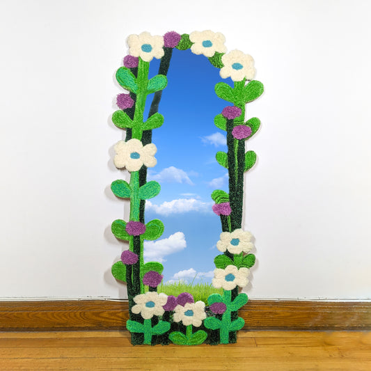 Miroir hautes fleurs